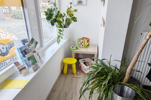 Ergo Aktiv Haiger // Praxis Kinder-Wartebereich