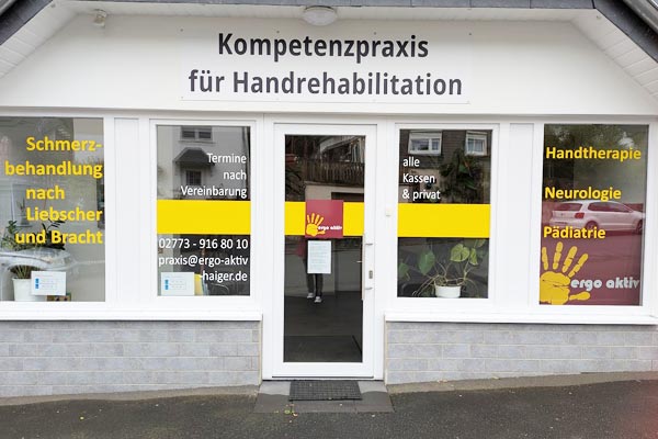 Ergo Aktiv Haiger // Praxiseingang
